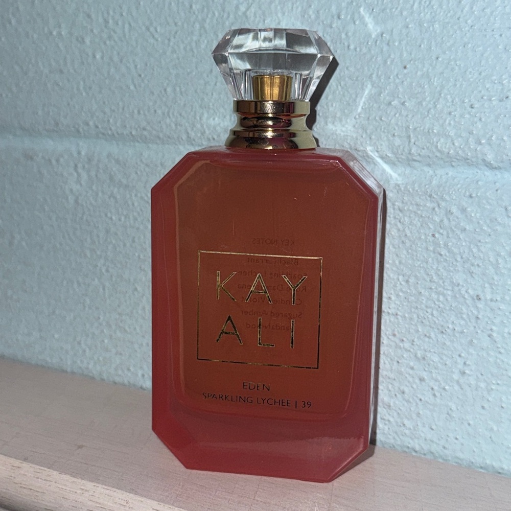 (SOLD) Kay Ali Eden Sparkling Lychee Body Fragrance Oil - Pink Bottle